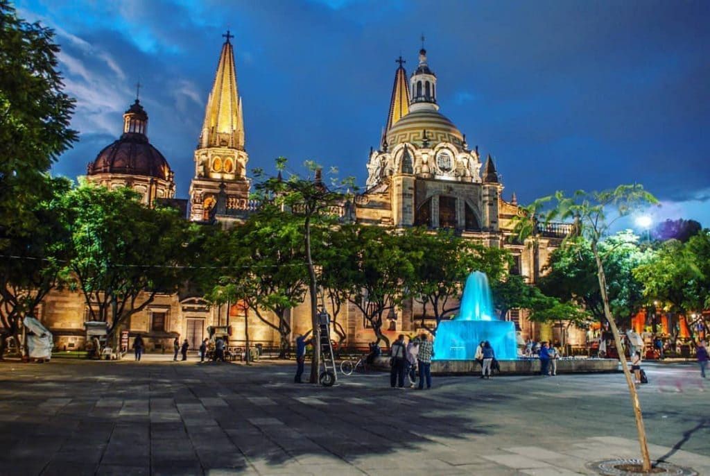 Famous and amazing Guadalajara Cathedral