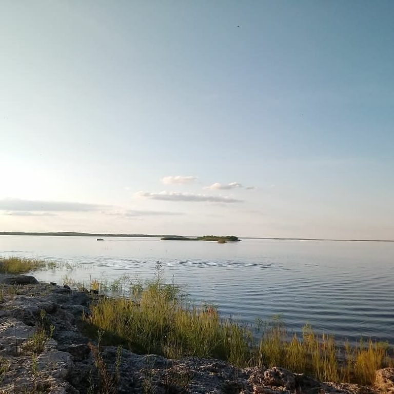 View on Sugar Lake in Tamaulipas