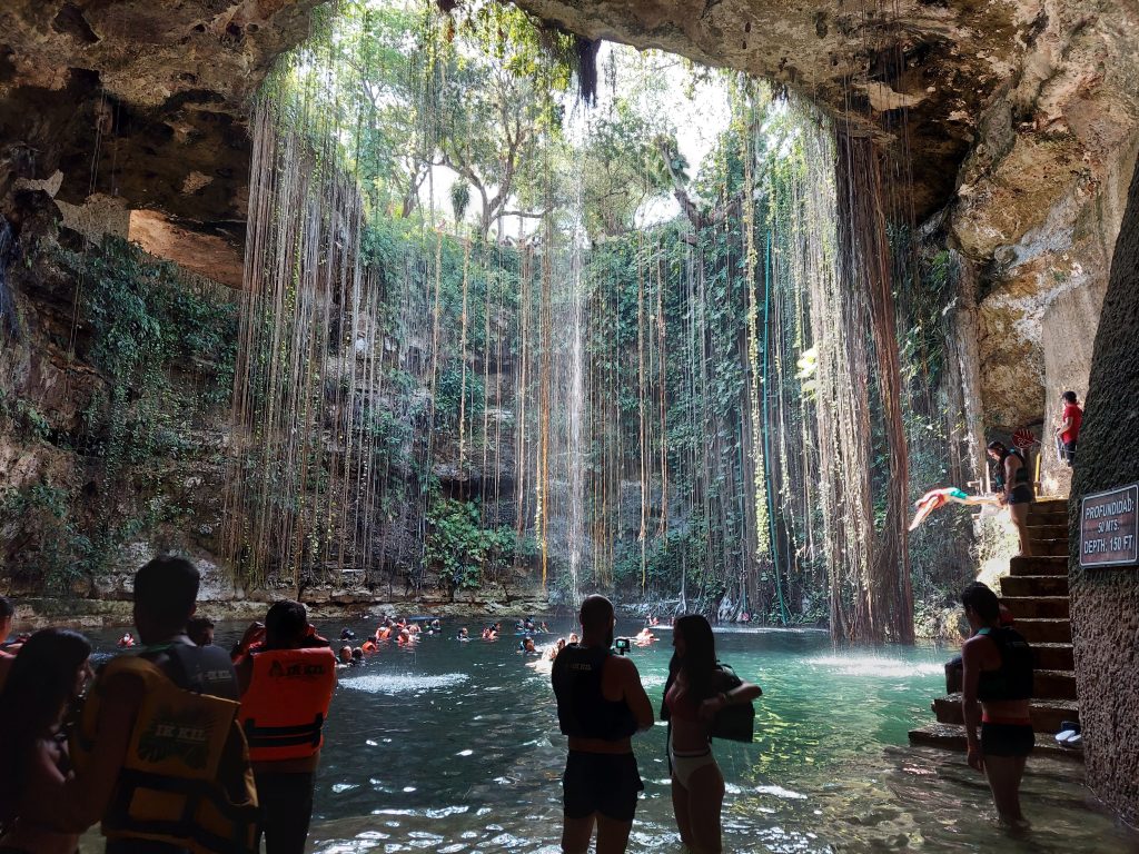 Cenote Ik Kil near Chichen Itza, Yucatan